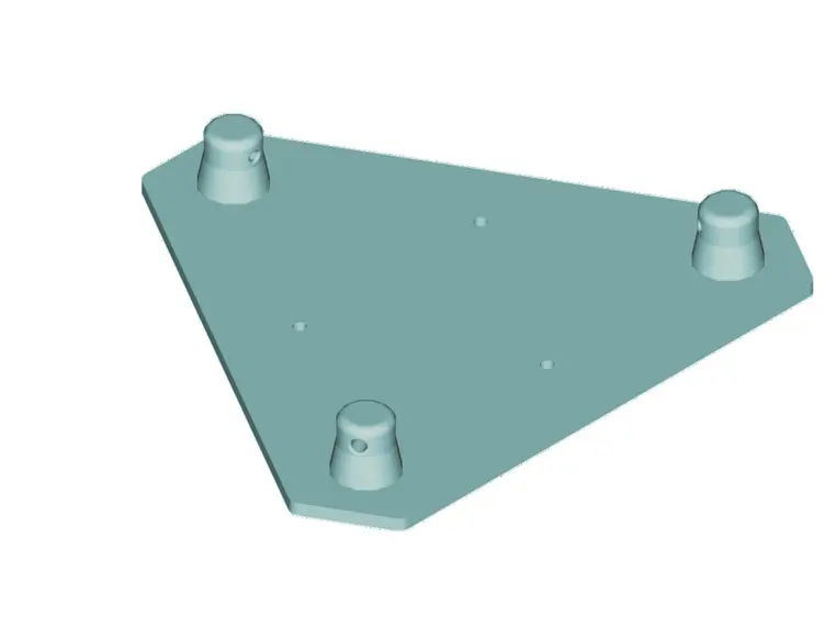 ALUTRUSS DECOLOCK DQ3-WPM wall mounting plate MALE 